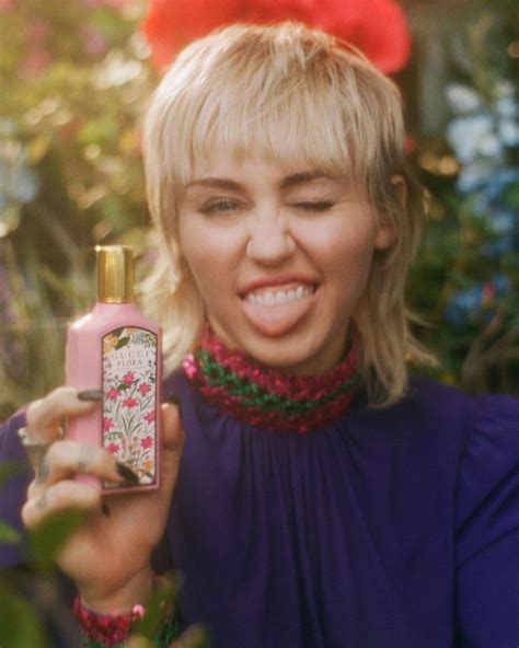 gucci flora perfume advert actress|Miley Cyrus Gucci advert.